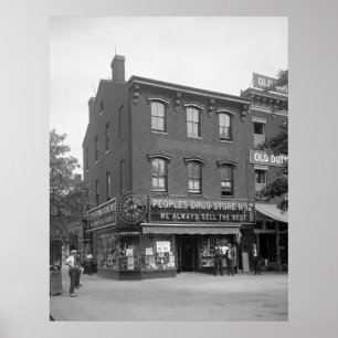 Peoples Drug Store, jaren 20 Poster