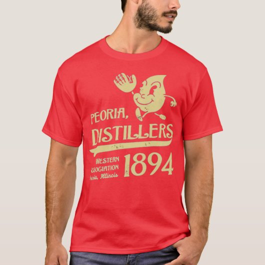 Peoria Distillers - Illinois T-shirt (Voorkant)