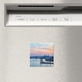 Peoria Illinois op Sunset Magnet (Insitu (Vaatwasser))