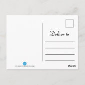 Peoria, Illinois - Zwart en Wit Briefkaart (Achterkant)