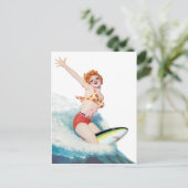 Pep je omhoog, Ride de Shark Briefkaart (Staand voorkant)