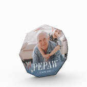 Pepaw Grandpa Jaar ingesteld Fotoblokken (Links)