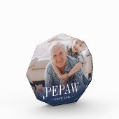 Pepaw Grandpa Jaar ingesteld Fotoblokken (Links)