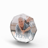 Pepaw Grandpa Jaar ingesteld Fotoblokken (Rechts)