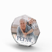 Pepaw Grandpa Jaar ingesteld Fotoblokken (Rechts)