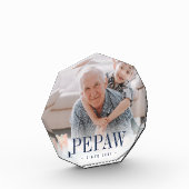 Pepaw Grandpa Jaar ingesteld Fotoblokken (Links)