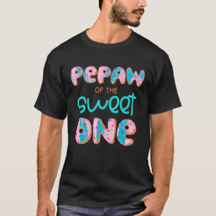 Pepaw van de zoete eerste geboorte-Matching Fam T-shirt