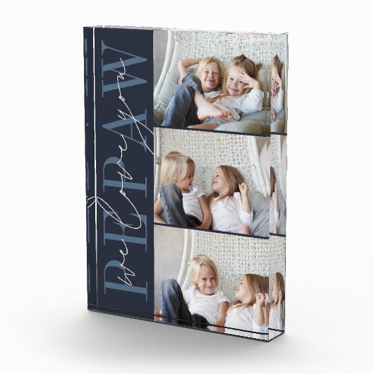 Pepaw We houden van je 3 Fotoblokken (Rechts)