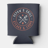 Pepaw's Grill, speciaal jaar ingesteld Blikjeskoeler (Voorkant)