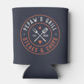 Pepaw's Grill, speciaal jaar ingesteld Blikjeskoeler (Achterkant)