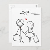 Pepe en Lulu Briefkaart (Voorkant / Achterkant)