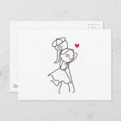 Pepe en Lulu Briefkaart (Voorkant / Achterkant)