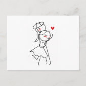 Pepe en Lulu Briefkaart (Voorkant)