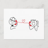 Pepe en Lulu Briefkaart (Voorkant)