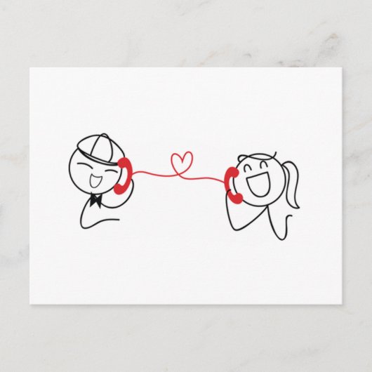 Pepe en Lulu Briefkaart (Voorkant)