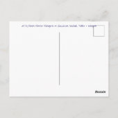 Pepe het Bat, met citaat briefkaart (Achterkant)