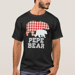 Pepe Plaid Groot Beer Papa Opa Vader Dag Pro T-shirt