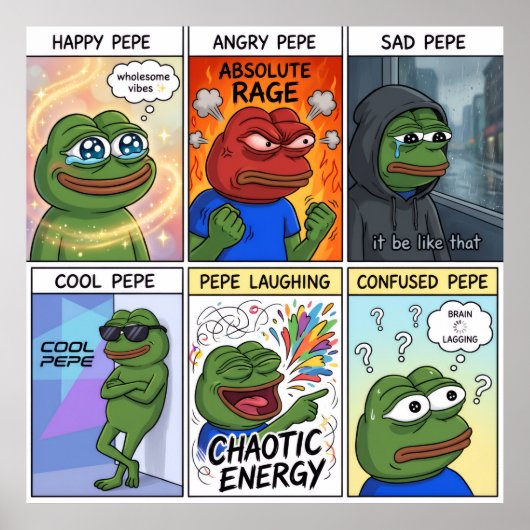 Pepe Poster (Voorkant)