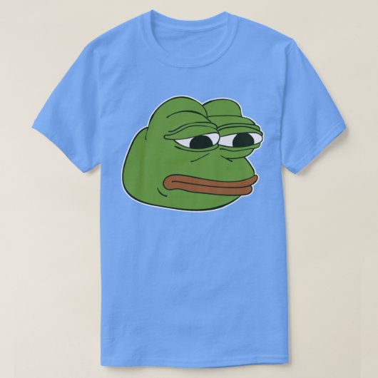 Pepe the Frog Sad T-shirt (Design voorkant)