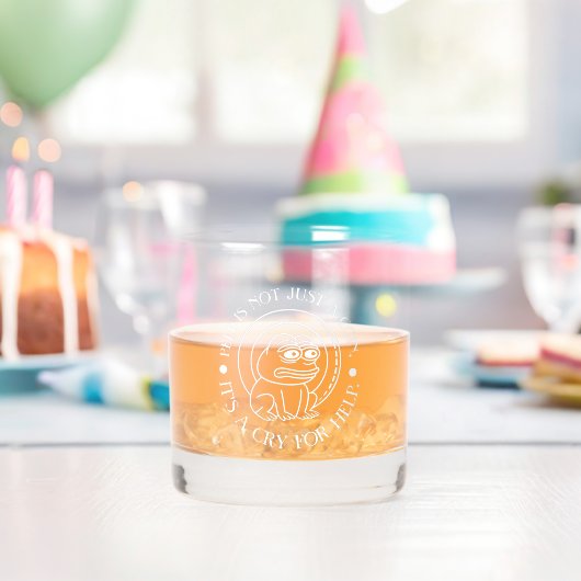 Pepecoin Degen Whiskey Glass Whisky Glas (Insitu (Verjaardag))