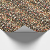 Peper achtergrond cadeaupapier (Hoek)