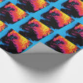 Peper en kunststof, geïsoleerd cadeaupapier (Hoek)