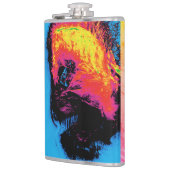 Peper en kunststof, geïsoleerd heupfles (Links)