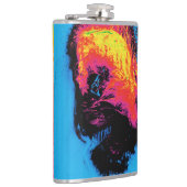 Peper en kunststof, geïsoleerd heupfles (Rechts)