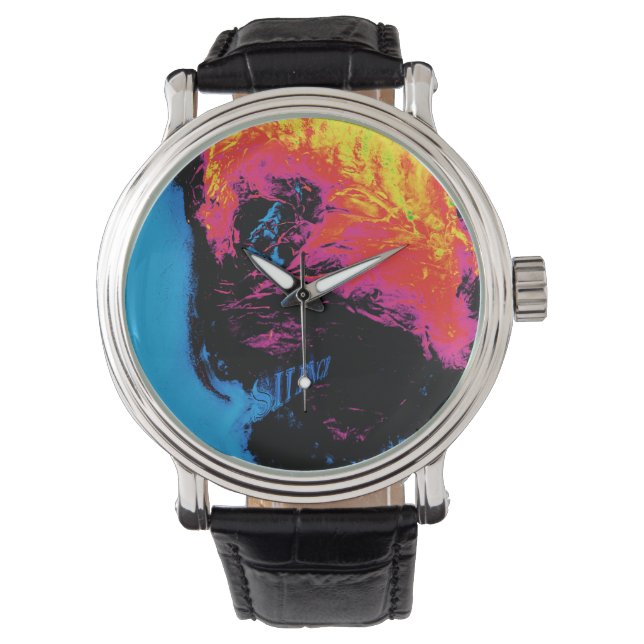 Peper en kunststof, geïsoleerd horloge (Voorkant)