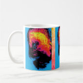 Peper en kunststof, geïsoleerd koffiemok (Links)
