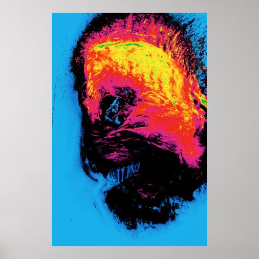 Peper en kunststof, geïsoleerd poster (Voorkant)