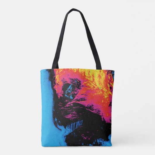 Peper en kunststof, geïsoleerd tote bag (Achterkant)