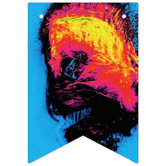 Peper en kunststof, geïsoleerd vlaggetjes (Eerste vlag)