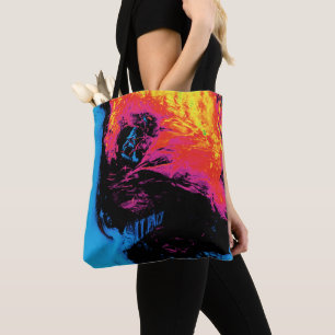 peper en plastic tot zwijgen gebracht tote bag