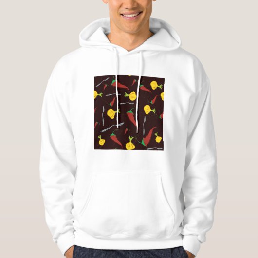 Peper en uien hoodie (Voorkant)