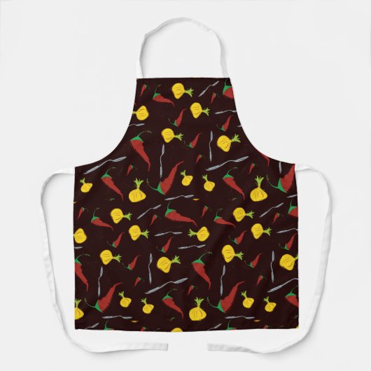 Peper en uien schort (Voorkant)