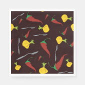 Peper en uien servet (Voorkant)