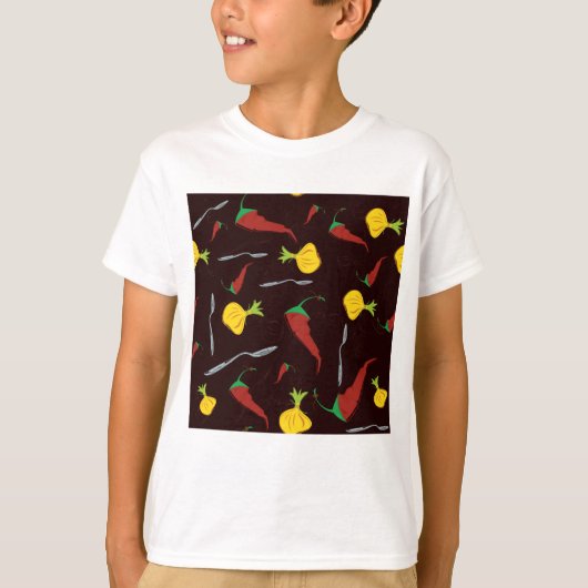 Peper en uien t-shirt (Voorkant)