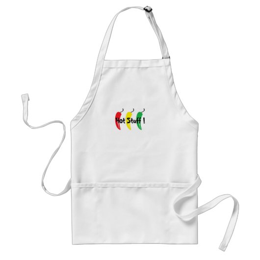 Peper, Hot Suff! - Gepersonaliseerd Standaard Schort (Voorkant)