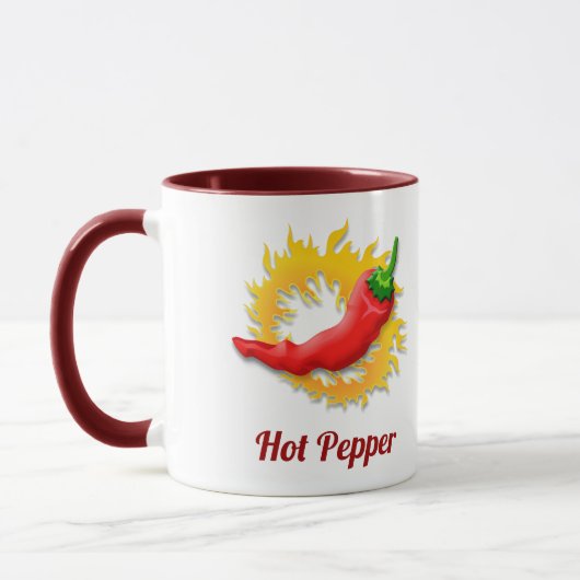 Peper met Mok voor vlamkoffie (Links)