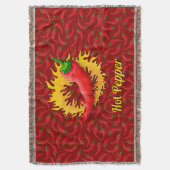 Peper met platte schroefdraad deken (Voorkant Verticaal)