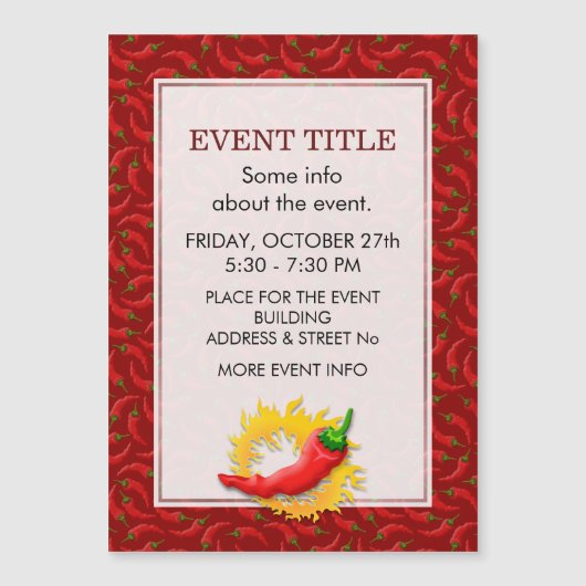 Peper met vlam (Voorkant)