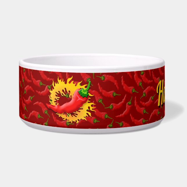 Peper met vlam Bowl Voerbakje (Links)