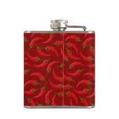 Peper met vlam hipflacon heupfles (Achterkant)