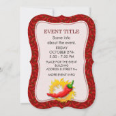 Peper met vlam kaart (Achterkant)