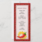 Peper met vlam kaart (Achterkant)