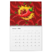 Peper met vlam kalender (Jan 2026)