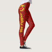 Peper met vlam-Leggings Leggings (Rechts)