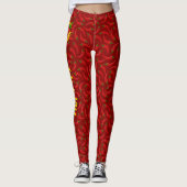 Peper met vlam-Leggings Leggings (Voorkant)