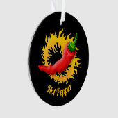 Peper met vlam Ornament (voorkant)
